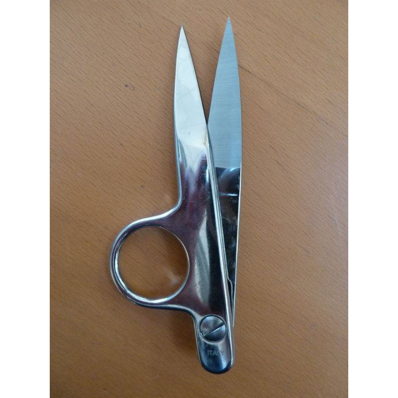 coupe fil droit chrome avec anneau