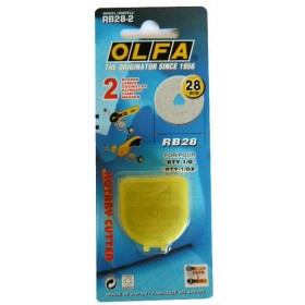 Lames circulaire 28 mm pour cutter OLFA