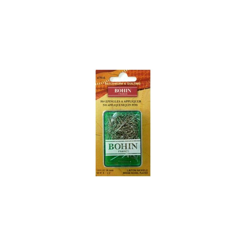 Epingles de couture a appliquer BOHIN 
