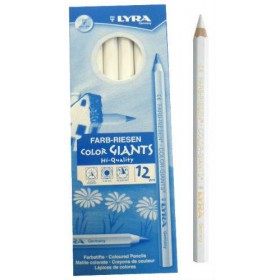Crayon géants pour tissus LYRA blanc