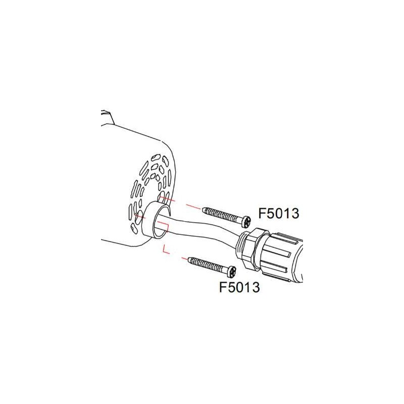 Vis fixation carter OPTIMA702 RASOR F5013