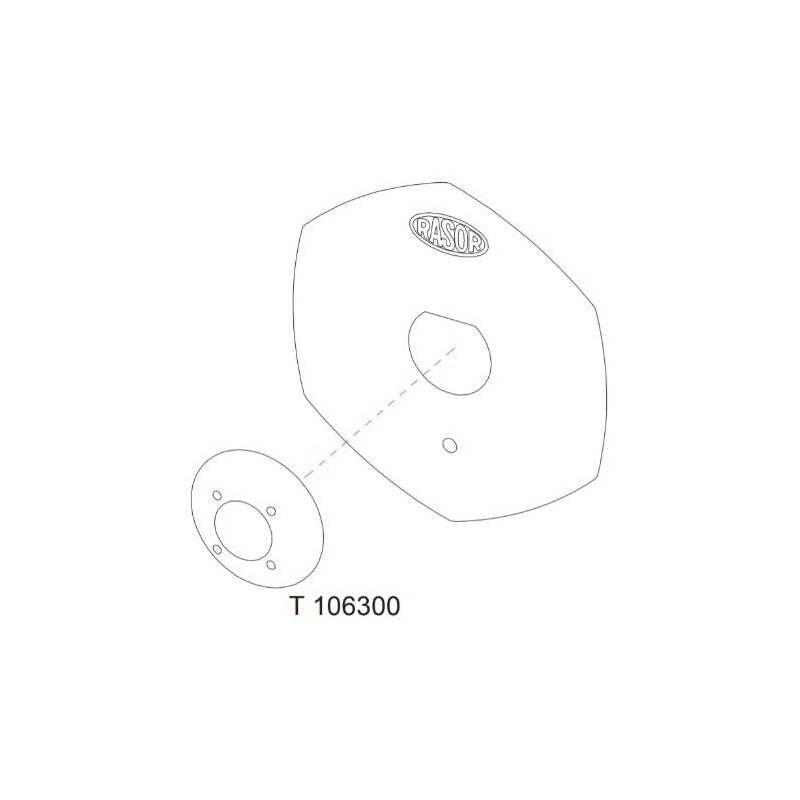 Vis serrage lame RASOR T106300