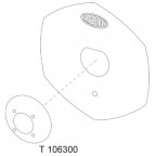 Vis serrage lame RASOR T106300