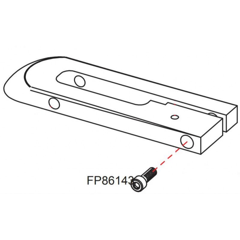 Vis semelle 18mm RASOR FP86143