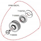 Pignon complet FP RASOR FP86159CPL