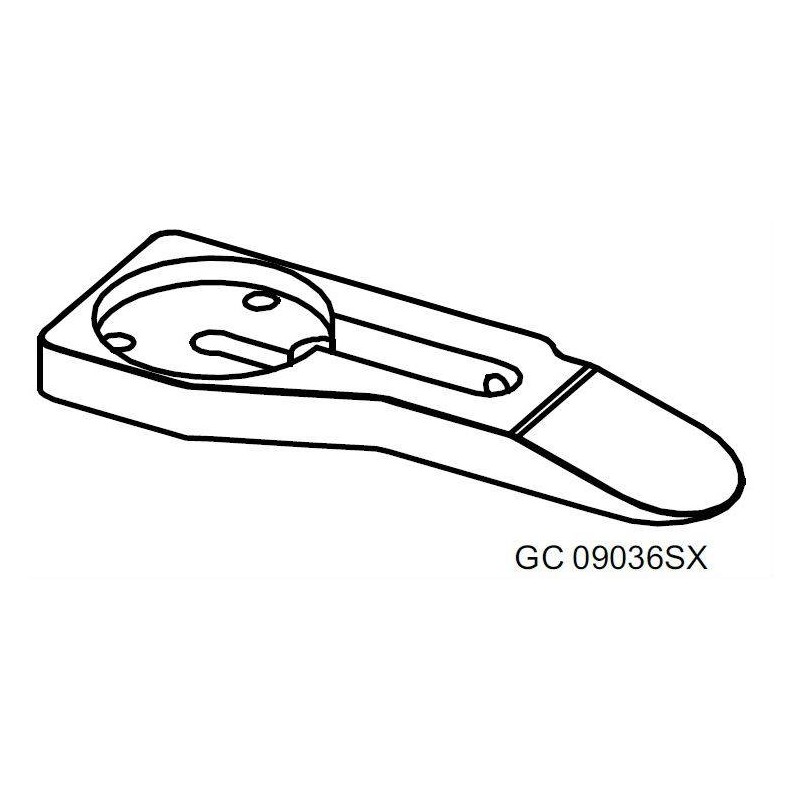 Semelle gauche GREENCUTTER GC09 RASOR GC09036SX