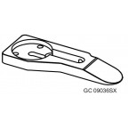 Semelle gauche GREENCUTTER GC09 RASOR GC09036SX