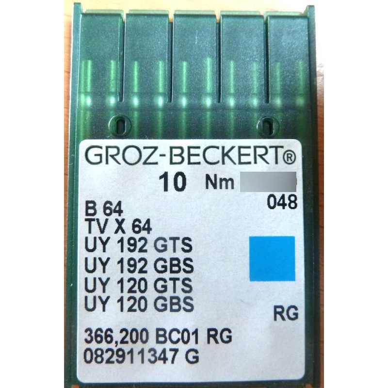 100 Aiguilles à Coudre Industrielles Groz-Beckert DCX27/B27 - Pour Surjeteuses Et Overlock