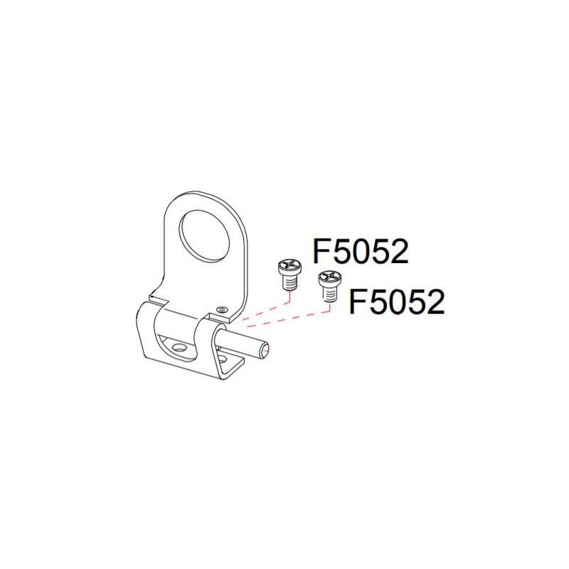 Vis support meule DS502 RASOR réf F5052
