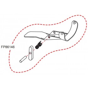 Poignée RASOR FP861 / FP861MT réf FP86146