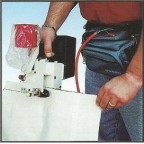 Machine a coudre portative / Couseuse portative pour sac OLIVIA TMUP 24V