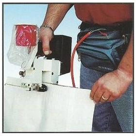 Machine a coudre portative / Couseuse portative pour sac OLIVIA TMUP 220V (SUR SECTEUR)