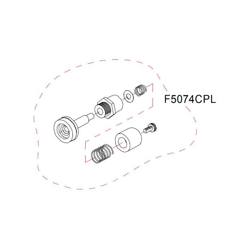 Meule complète RASOR DS503 - FP503 réf F5074CPL