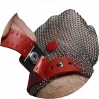 Gant de protection metallique  en cotte de maille
