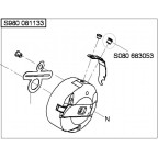 Vis boitier a canette GLOBAL 1567 / DURKOPP 525/527i réf S080683053