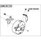 Vis boitier a canette GLOBAL 1567 / DURKOPP 525/527i réf S080683063