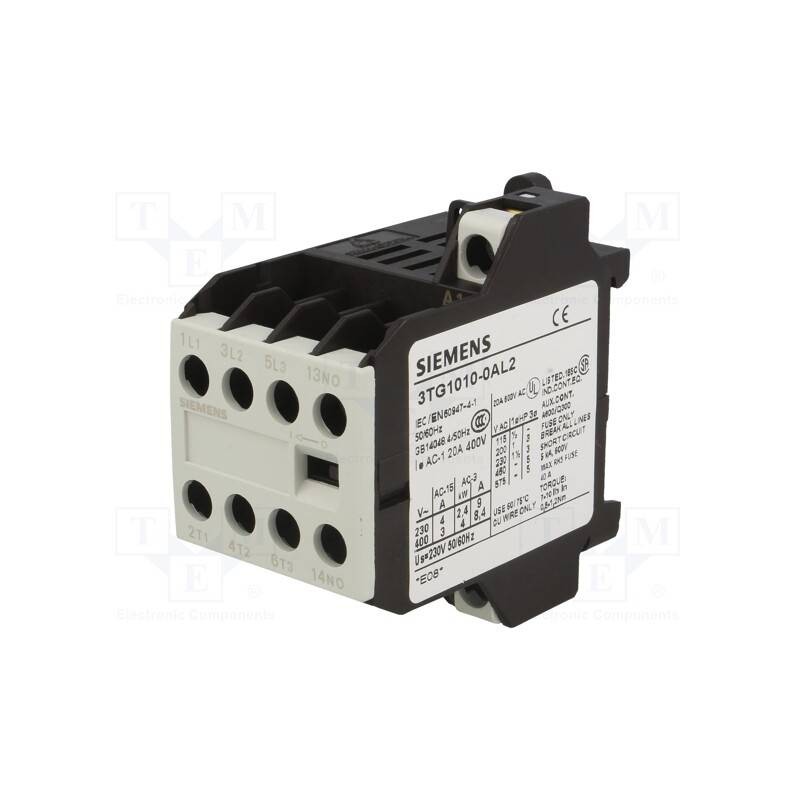 Contacteur / relais SIEMENS 3TG1010-0AL2 A0138 pour COMEL FB/F