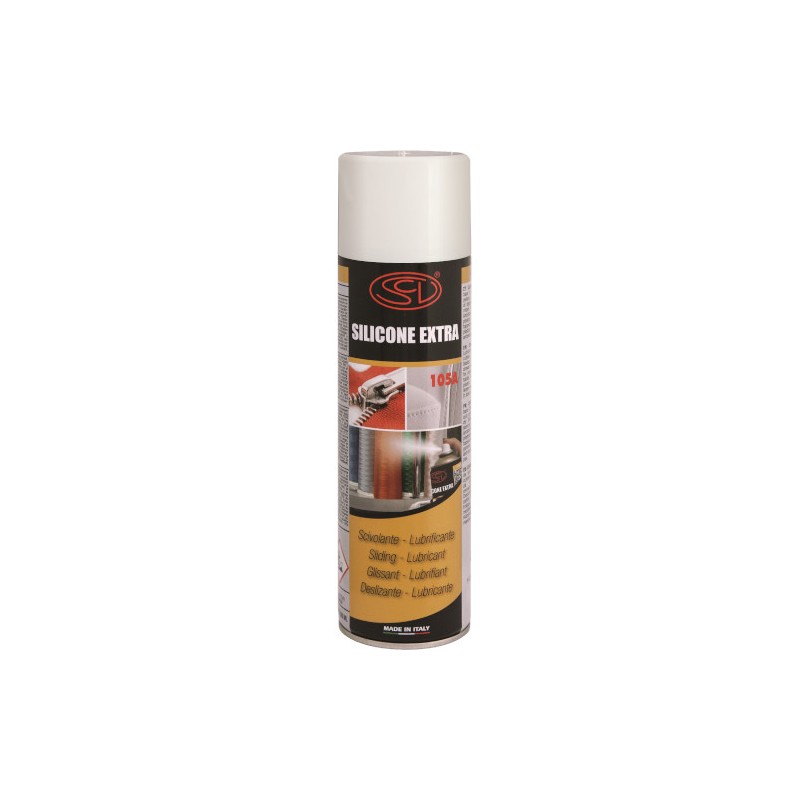 Bombe d'anti-adhérant à base de silicone stable à la chaleur.