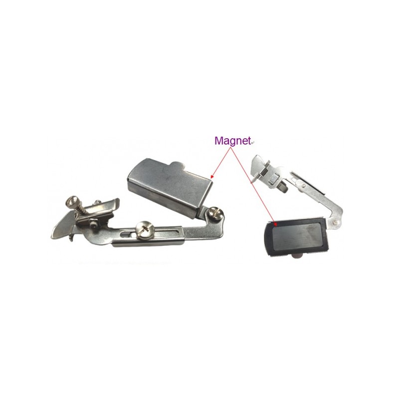 Guide bord escamotable aimanté