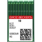 Aiguilles B27 RG GEBEDUR Groz-Beckert