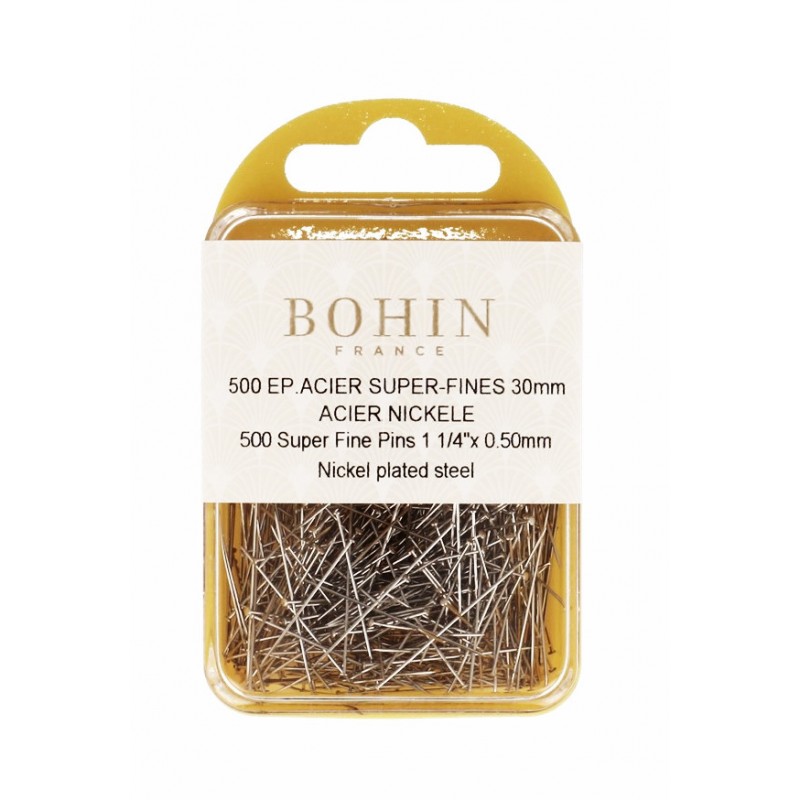 Épingles de couture couturex super fines BOHIN (X500) 44912
