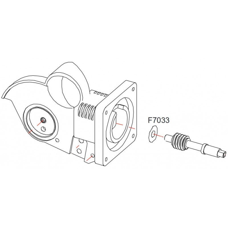Rondelle anti friction F7033 RASOR