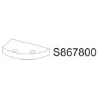 Demi lune RASOR D86 réf S867800