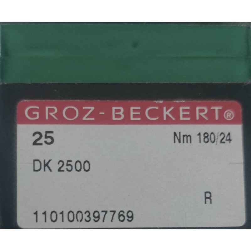 Aiguilles DK 2500 R machine TITAN tous diamètres (X25 aiguilles)