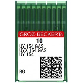 Aiguilles UY154GAS RG courbées GROZ-BECKERT (x10 aiguilles)