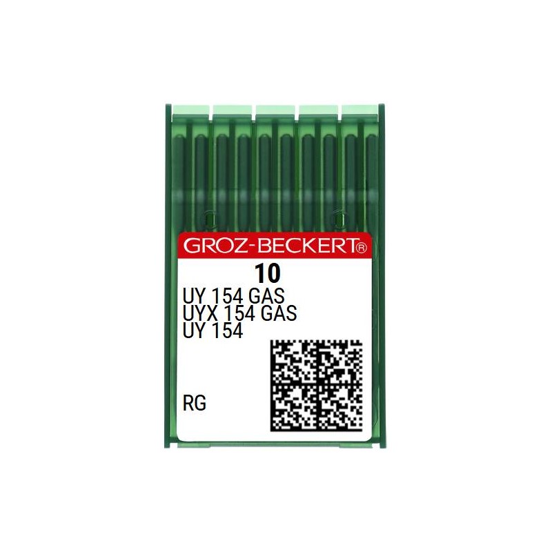 Aiguilles UY154GAS RG courbées GROZ-BECKERT (x10 aiguilles)