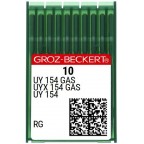 Aiguilles UY154GAS RG courbées GROZ-BECKERT (x10 aiguilles)