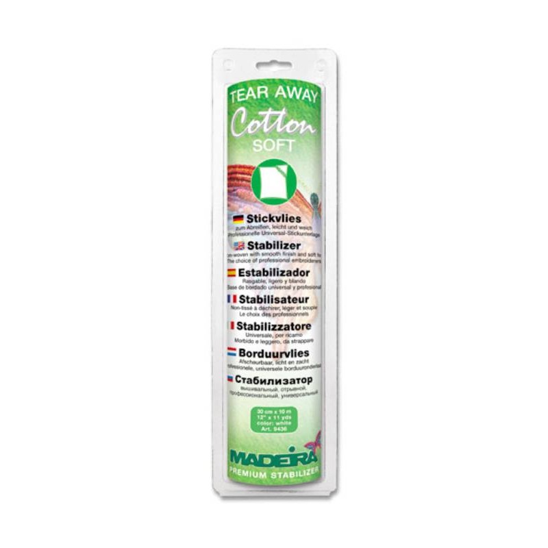 Stabilisateur COTTON SOFT 30CM X 10M MADEIRA