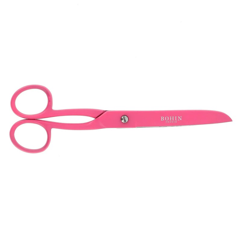 ciseau lingère epoxy 17cm rose bohin 23935