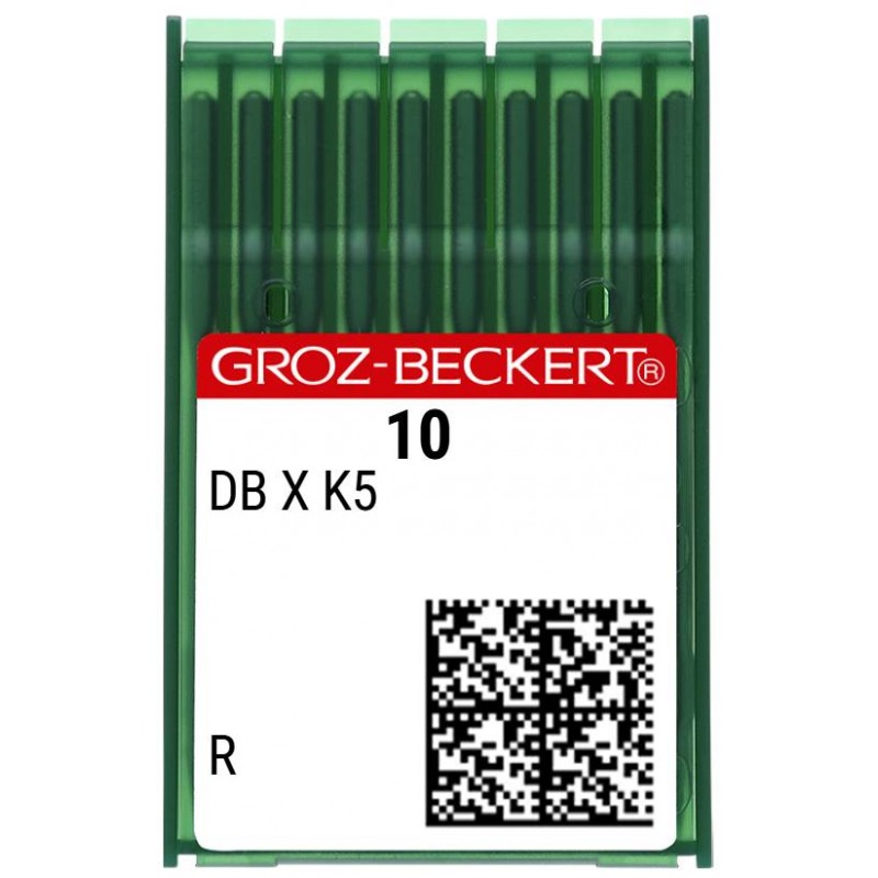 Aiguilles DBXK5 R Groz-Beckert (X10 aiguilles)
