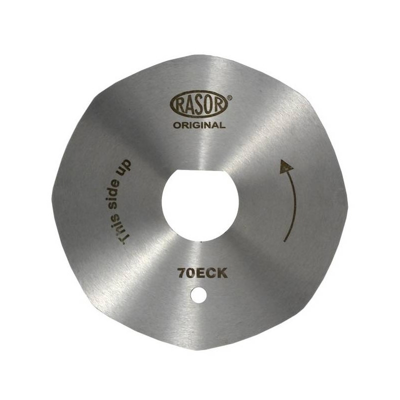 Lame 6 pans Ø70mm ACIER M35 RASOR