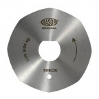 Lame 6 pans Ø70mm ACIER M35 RASOR