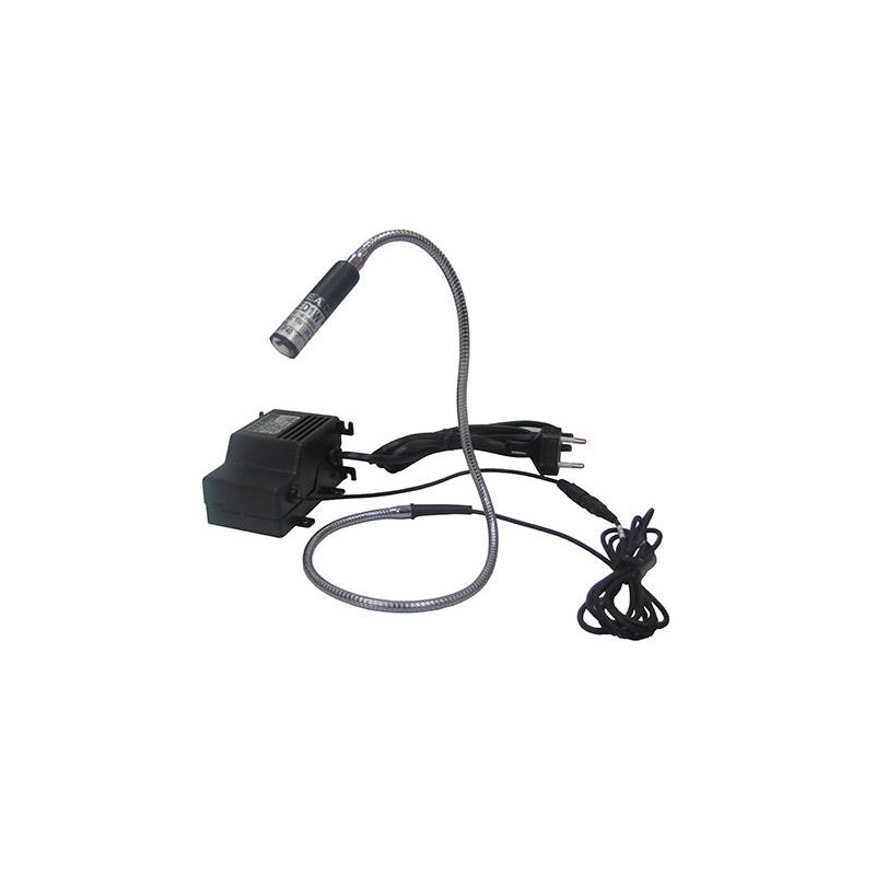 Kit lampeLED flexible 1W avec alimentation