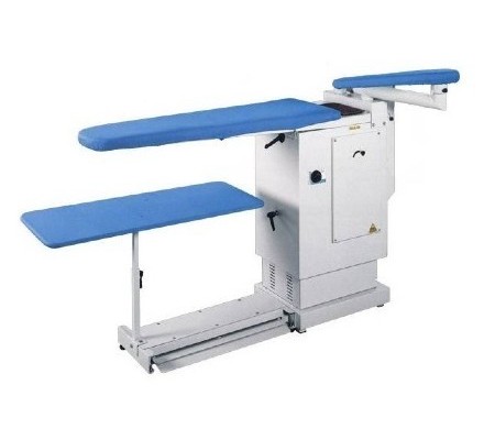 Table à Repasser Professionnelle Chauffante EOLO TS05 S - Aspirante Et Soufflante, Plateau 112x42 Cm, Pliable - Pour Repassage Efficace